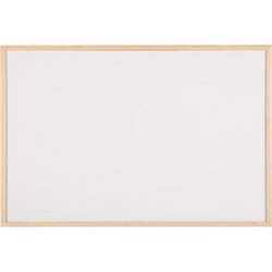 Bi-office MM07001010 Whiteboard magnethaftend Holzrahmen 90x60cm