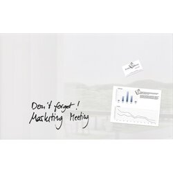 SIGEL GL131 Magnetboard Artverum 78x48cm Glas weiß