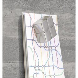 SIGEL Glasboard Artverum 48 x 48 x 1,5 cm (B x H x T) hochglänzend