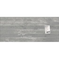 SIGEL GL248 Magnetboard Artverum 1300x550x15 Sichtbeton