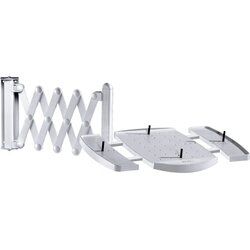 MAUL 8313582 Telefonarm Elegant Scherenarm 2Ablagen