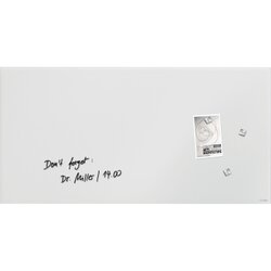 SIGEL GL541 Glasboard Artverum 100x65cm weiß matt