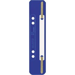 Leitz 37100035 Heftstreifen kurz 35x158mm PP bl 25 St./Pack.