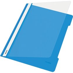 Leitz 41910030 Schnellhefter DIN A4 max. 250Blatt hellblau