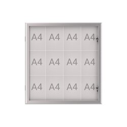 MAUL 6654208 Schaukasten MAULexcite 12xA4