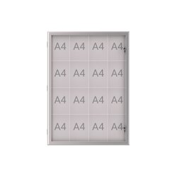 MAUL 6654408 Schaukasten MAULexcite 16xA4