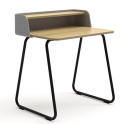 Sedus SH10WS-RE028 Arbeitstisch secretair home ei/sw/h.gr