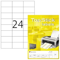 without brand 8706 Etikett TopStick 70x37mm ws 2.400St