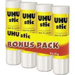 UHU® 45340 Klebestift stic 21g 4St. 