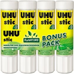 UHU® 48200 Klebestift stic ReNTURE 21g 4St.