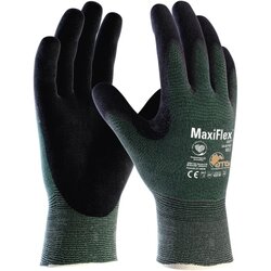 ATG® 2490-7 Schnittschutzhandschuh Cut gn/sw Gr.07