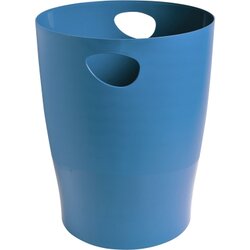 Exacompta 45384D Papierkorb BeeBlue 15l türkis 