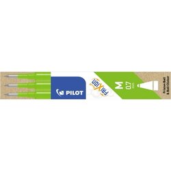 PILOT 2261011F Tintenrollermine FriXion BLS-FR7-LG-S3 h.gn 3St.