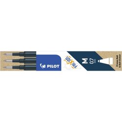 PILOT 2261026F Tintenrollermine FriXion BLS-FR7-BB-S3 bl.sw 3St.
