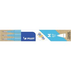 PILOT 2261010F Tintenrollermine FriXion BLS-FR7-LB-S3 h.bl 3St.