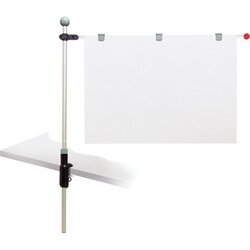 MAUL 6255084 Tisch-Planhalter 1Arm  3Magnete gr