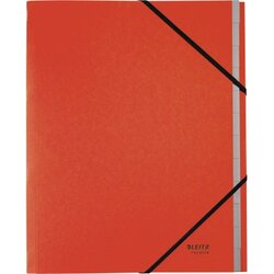 Leitz 39150025 Ordnungsmappe Recycle A4 12Fächer rot