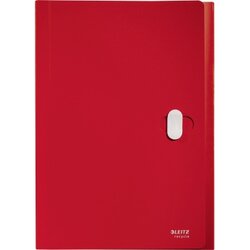 Leitz 46240025 Projektmappe Recycle A4 5Fächer rot