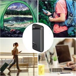 Goobay® Powerbank 20.000 mAh
