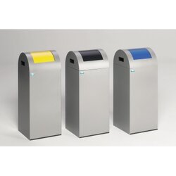 VAR Wertstoffsammelbehälter 55R silber