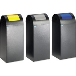 VAR Wertstoffsammelbehälter 55R antik-silber