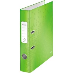 Leitz 10060054 Ordner WOW DIN A4 50mm Pappe grün
