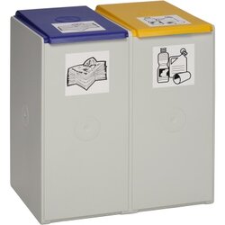 VAR Abfallsammelsystem 40 l 2 Sortierfächer