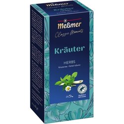 Meßmer 106725 Tee Classic Moments Kräuter 25St.