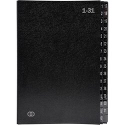 Soennecken 3426 Pultordner oeco 1-31 32tlg schwarz