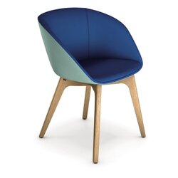 Sedus uc-827/005 Konferenzstuhl on spot Cosy Vierfuß blue