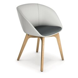 Sedus uc-827/003 Konferenzstuhl on spot Cosy Vierfuß stone grey