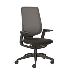 Sedus ef-122/003 Bürodrehstul se:flex Membran sw/sw/sw