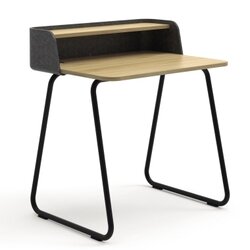 Sedus SH10WS-RE009 Arbeitstisch secretair home W-Charger ei/sw/an