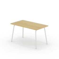 Neutralware 815019172 Schreibtisch se:lab work&meet 140x74x80cm ws/eiche hell