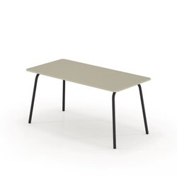 Neutralware 815019381 Schreibtisch se:lab work&meet 160x74x80cm sw/lgr