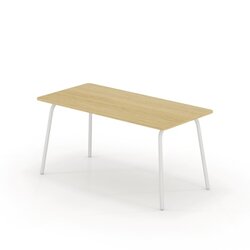 Neutralware 815019072 Schreibtisch se:lab work&meet 160x74x80cm ws/eiche hell