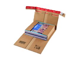 ColomPac® CP 030.08 Versandverpackung 320x320x60mm braun