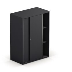 Neutralware 820129285 Schiebetürenschrank grand slam 3OH graphitschwarz