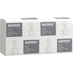 Katrin 61563 Papierhandtuch Plus Non Stop L3 wide 3lg. ws 2.250Bl.