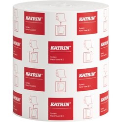 Katrin 460102 Handtuchrolle System Towel M2 160m weiß 6 Rl./Pack.