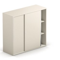 Neutralware 820129301 Schiebetürenschrank grand slam 3OH Mittelwand naturweiß