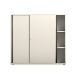 Schiebetürenschrank grand slam 1.200 x 1.148 x 436 mm (B x H x T), Neutralware