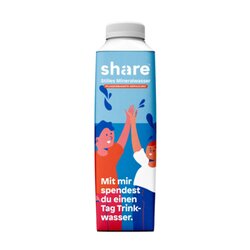 share B-18-01-02 Natürliches Mineralwasser still 500ml 12 St./Pack.
