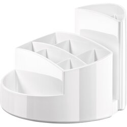 HAN 17460-12 Stifteköcher RONDO 9Fächer Polystyrol weiß