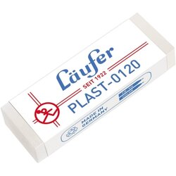 Läufer 01200 Radierer Plast Kunststoff transluzent