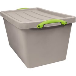 Really Useful Box 56RDG Aufbewahrungsbox 56l nestbar grau