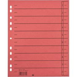 Soennecken 1459 Trennblatt oeco A4 230g Karton rt 100St.