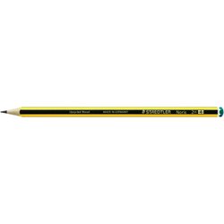 STAEDTLER® 120-4 Bleistift Noris 2H sechskantform gelb/schwarz