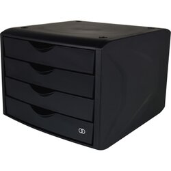 Soennecken 1614 Schubladenbox oeco schwarz 