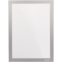 magnetoplan® 1132232 Rahmen magnetofix A5 sk silber 2St.